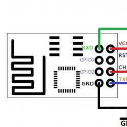 Обновление прошивки ESP8266 Подключение ESP8266 через Arduino